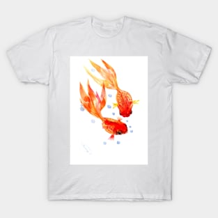 Goldfish Children Artwork T-Shirt